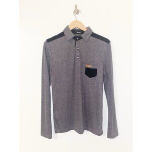 The Lees Shirt Men Pullover Gray Size XL